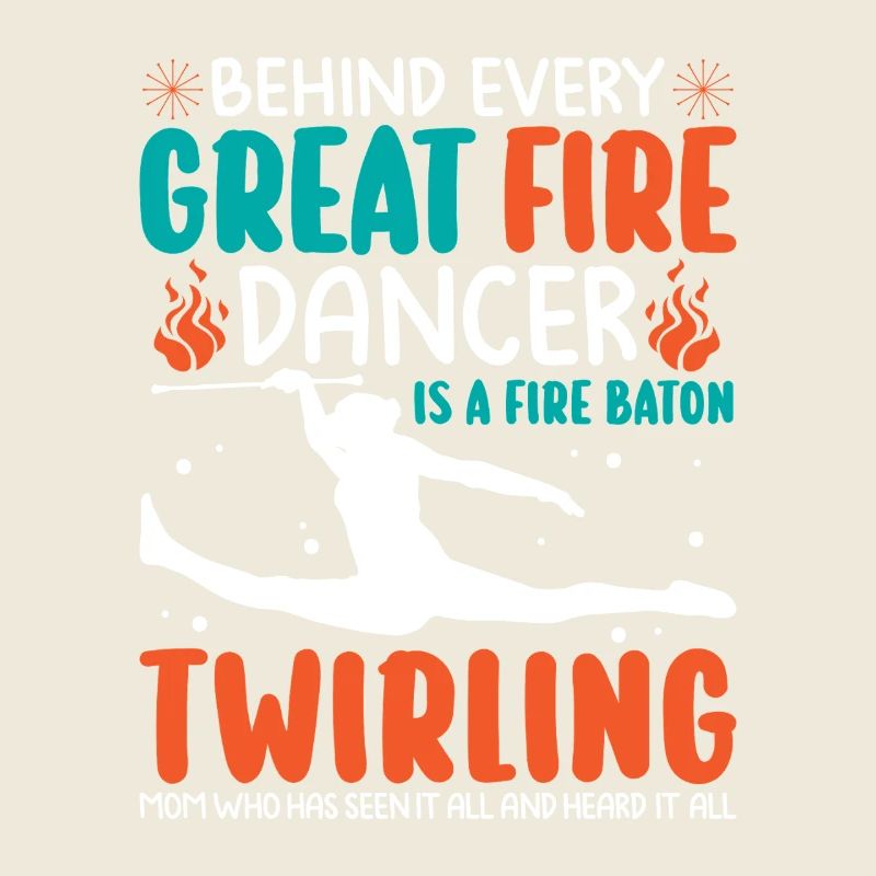 Dancing Vortex Dance School Fire Stick Dancer