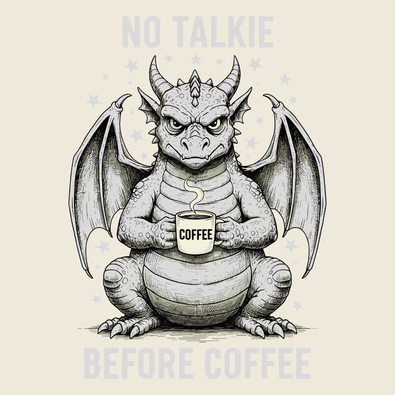Pas de conversation avant Dragon Amoureux du Café