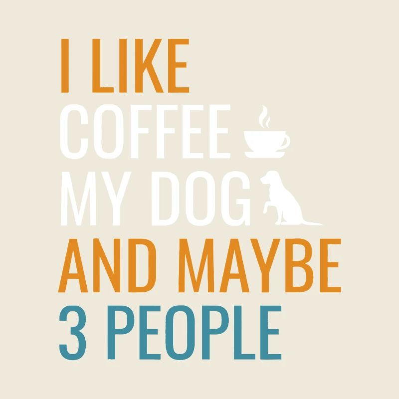 Coffee Dog And Maybe 3 People