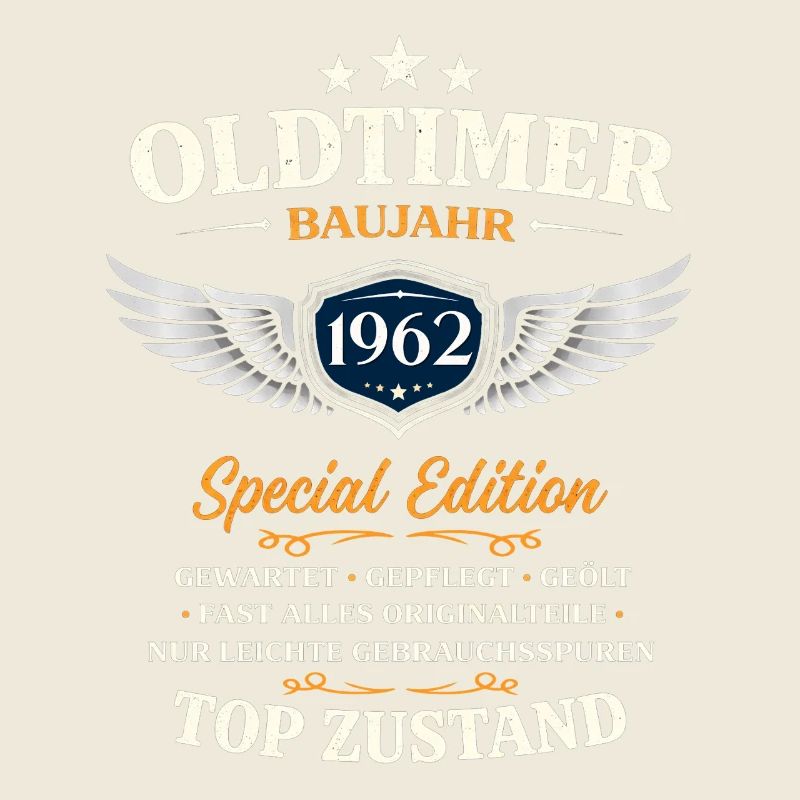 64. Geburtstag Geschenk Mann Oldtimer Vintage 1962