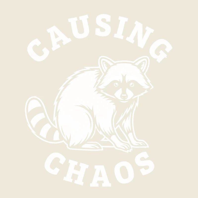 Chaotic Raccoon Causing Chaos