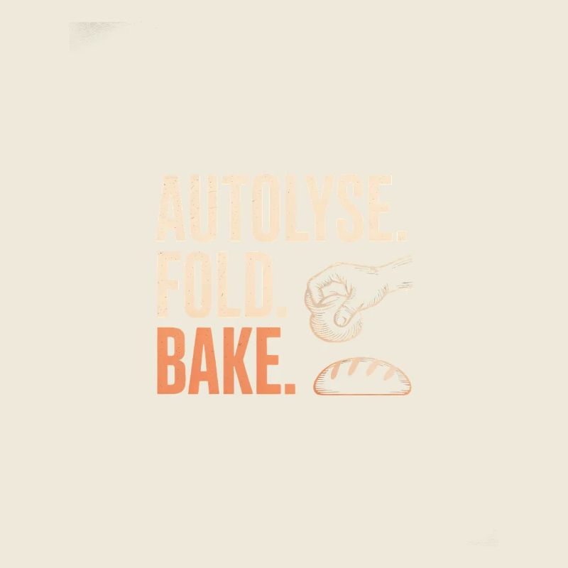 Autolyse Fold Bake Bread Art
