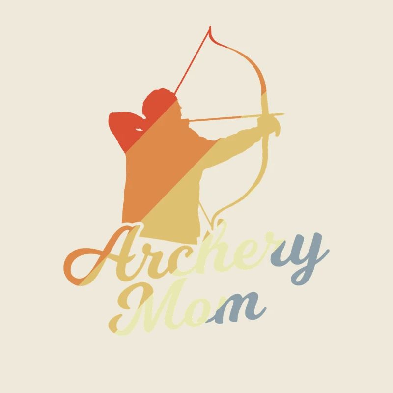 Bogenschützin Mutter