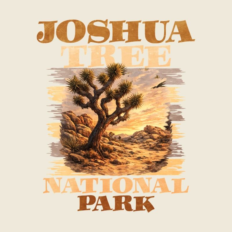 Panorama du parc national de Joshua Tree