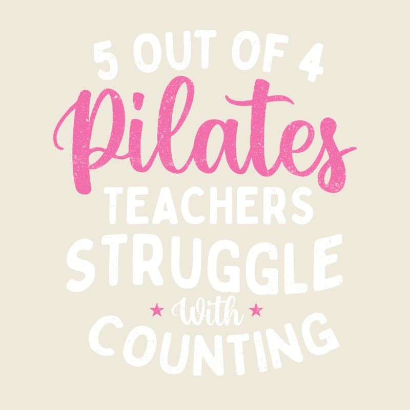 5 sur 4 Professeurs de Pilates Comptant les blagues