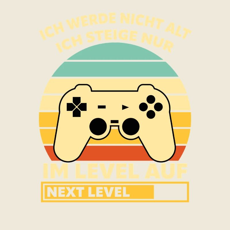 Levelaufstieg Retro-Controller Design