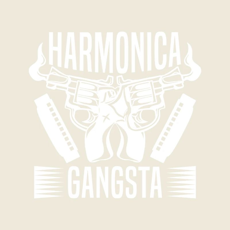 Harmonica Musican Gangsta Harmonica