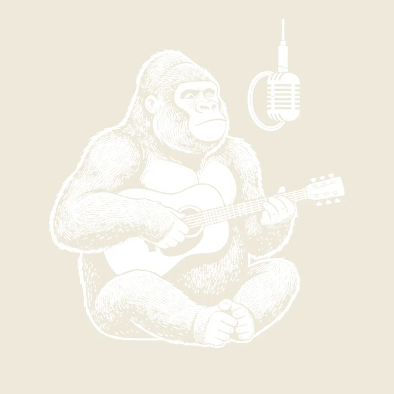 Gorilla Guitar Jam
