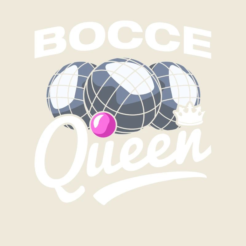 Joueuse de bocce Queen Petanque Boule