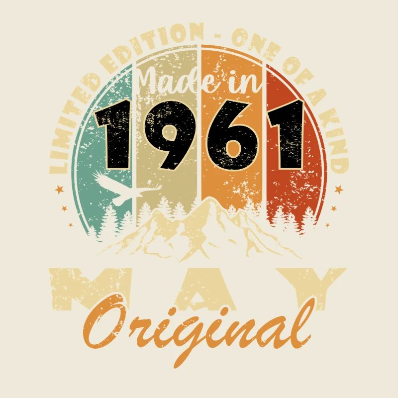 1961 Fabriqué en mai Original