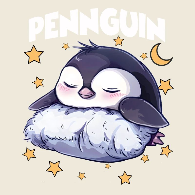 Penguin Pingouin Pyjama Lève-tard, Râle du matin
