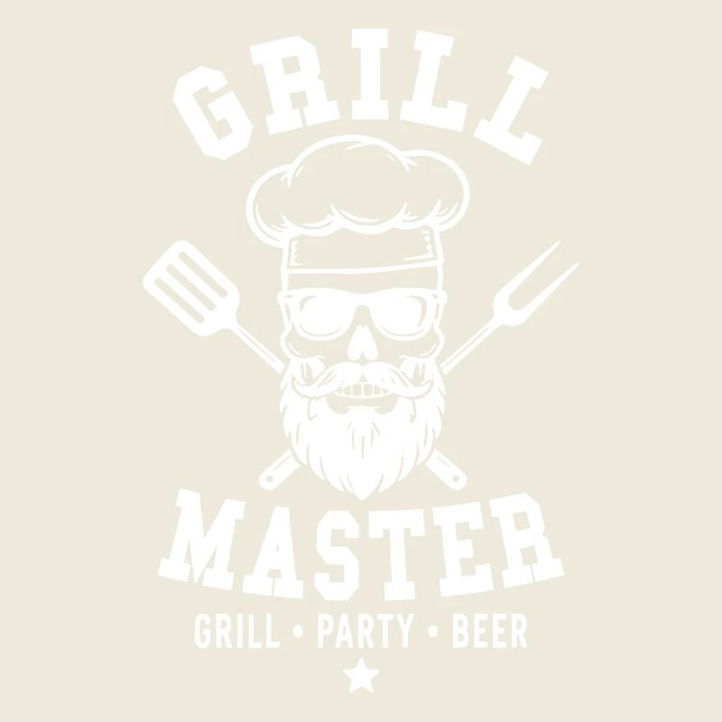 GRILL MASTER GRILL PARTY BEER Skull