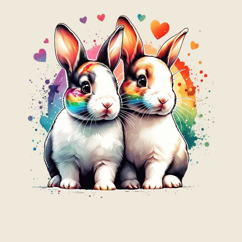Cadeau du petit lapin Rex