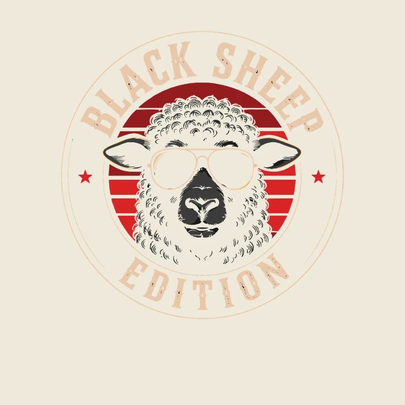 Black Sheep Edition Retro Logo Tee