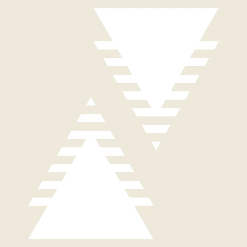 geometric triangles design