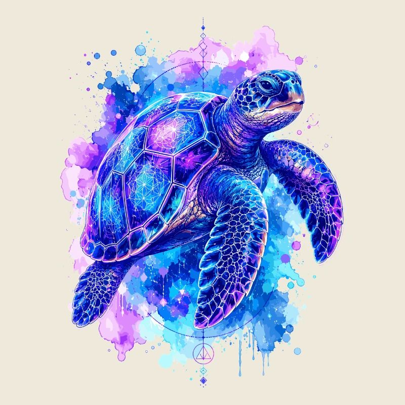 Sea turtle, turtle, water turtle