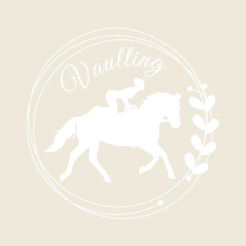 Établi de voûte : design élégant de cheval équestre