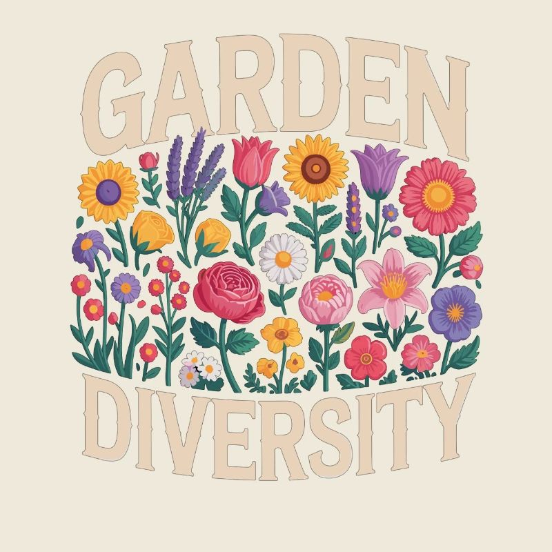 Garden Diversity Blumen Garten