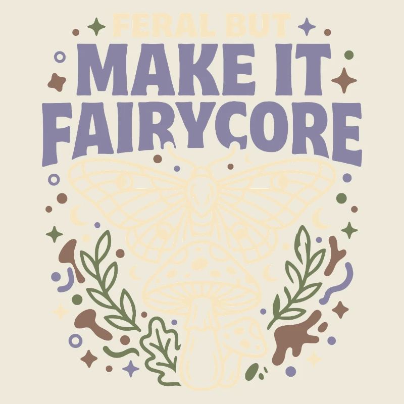 Fairycore Fae Feenwald Pilz Fee Geschenk