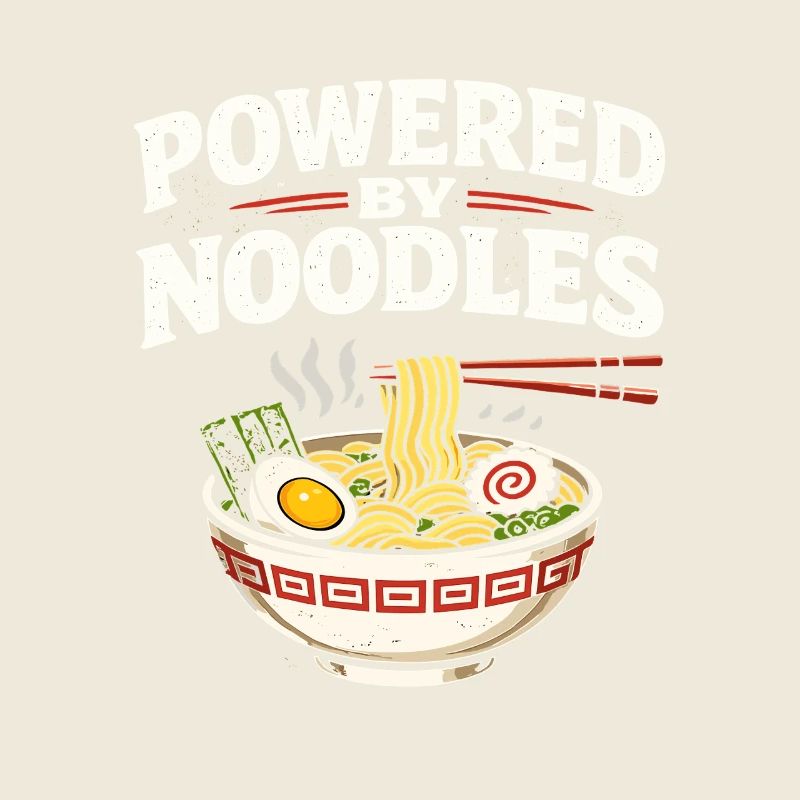 Conception d’anime de nouilles ramen japonaises