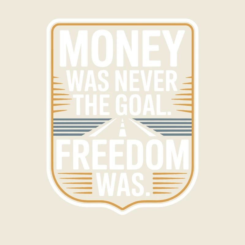 Objectif financier Esprit de liberté Entrepreneur Liberté