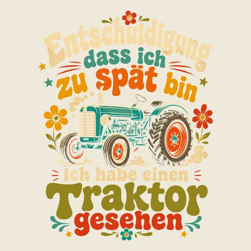Entschuldigung: Traktor gesehen