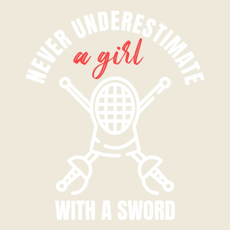 Fille d’Escrime avec Épée