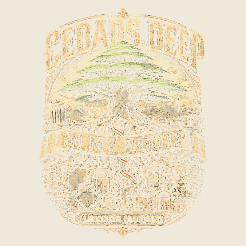 Libanon Libanese Cedars Deep In My Roots