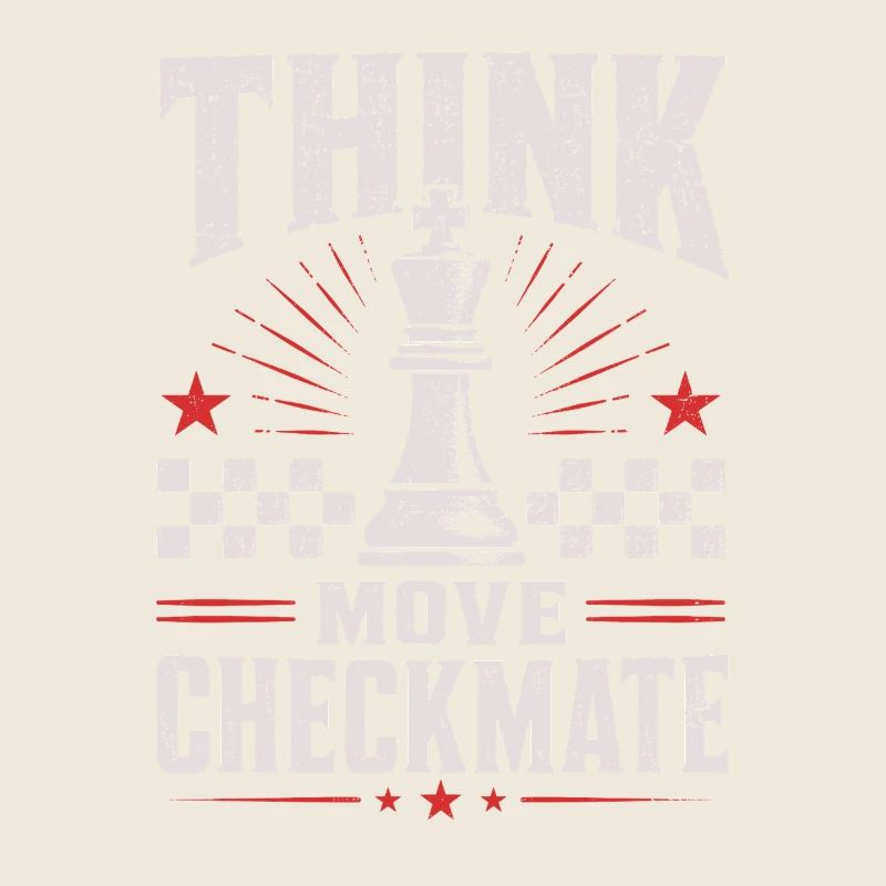 Échecs Échec et mat Pensez à Chemise Move