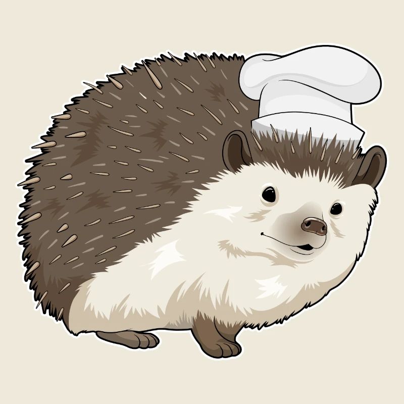 Chapeau de chef hérisson