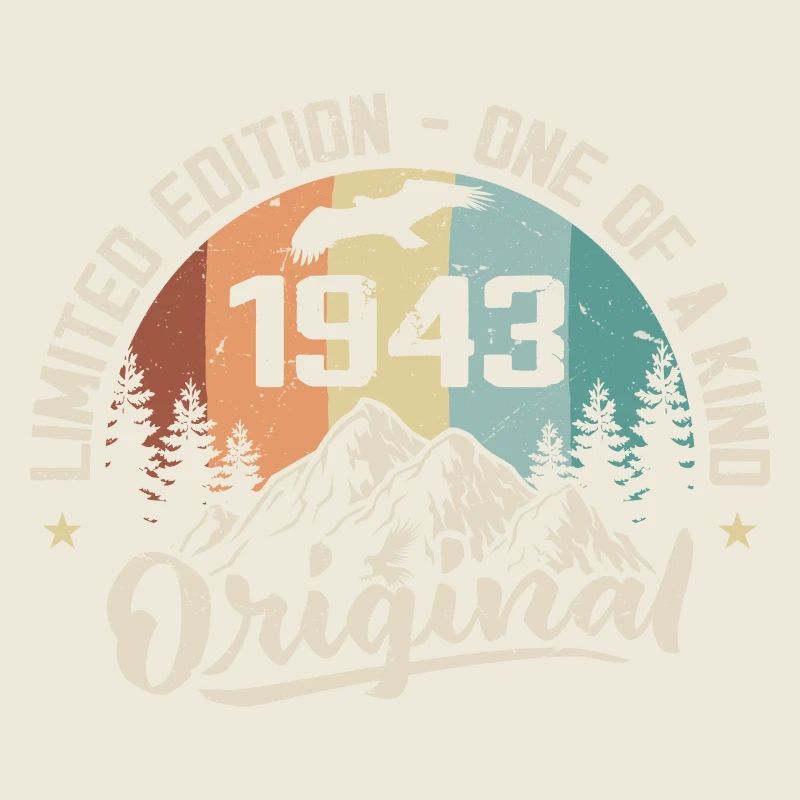 1943 Original Vintage 1943 Anniversary Gift