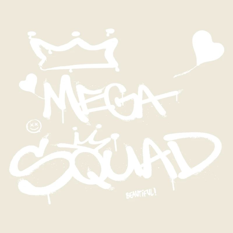 Mega Squad Graffiti Art urbane Kunst Sprayer