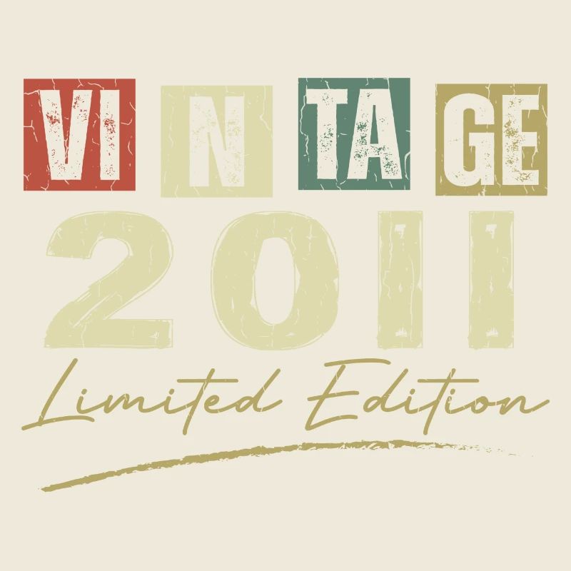 Vintage 2011 Original Birthday Gift 2011