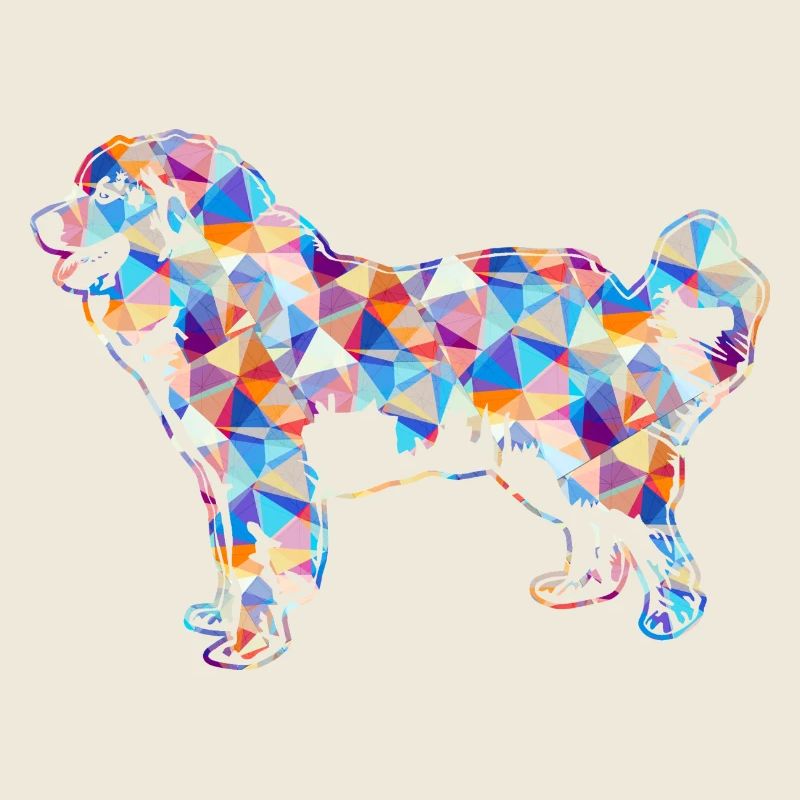 Great Pyrenees Geometric