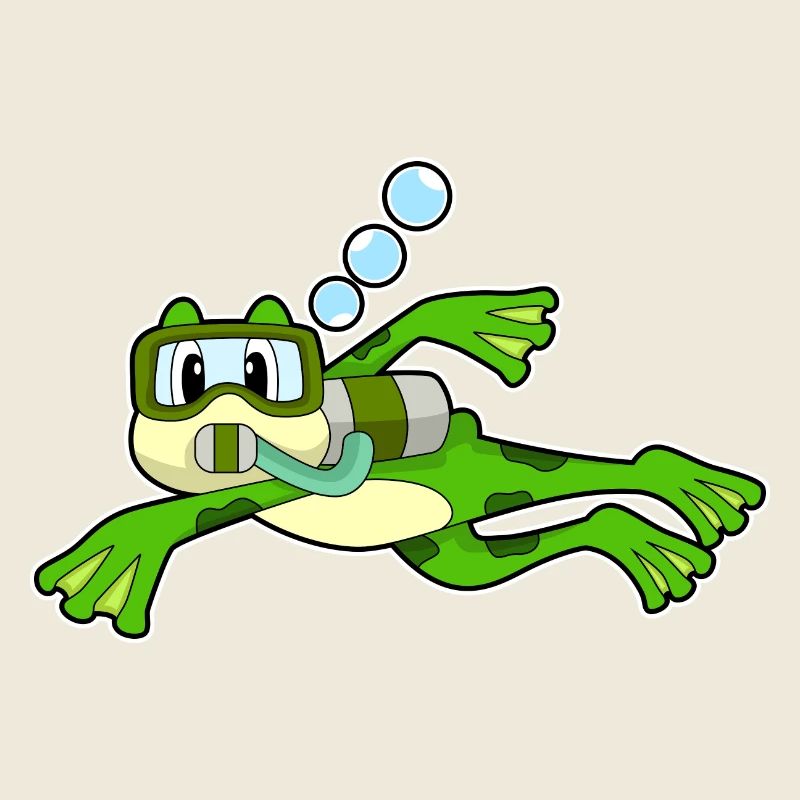 Frog Diver Oxygen Cylinder