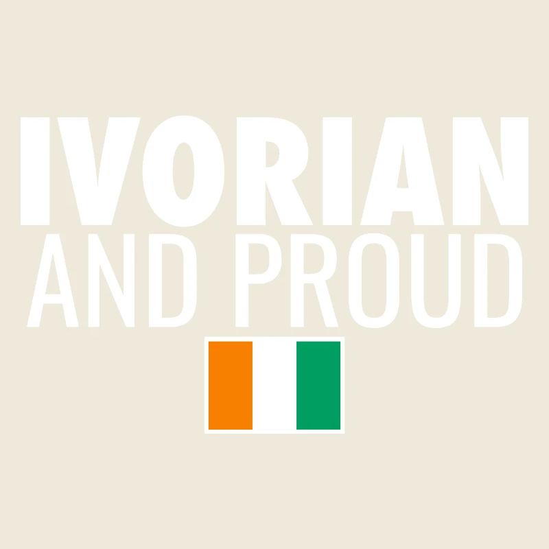 Ivorian And Proud Elfenbeinküste Flagge