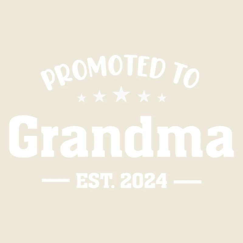 Zur Oma befördert 2024 Bald Großmutter