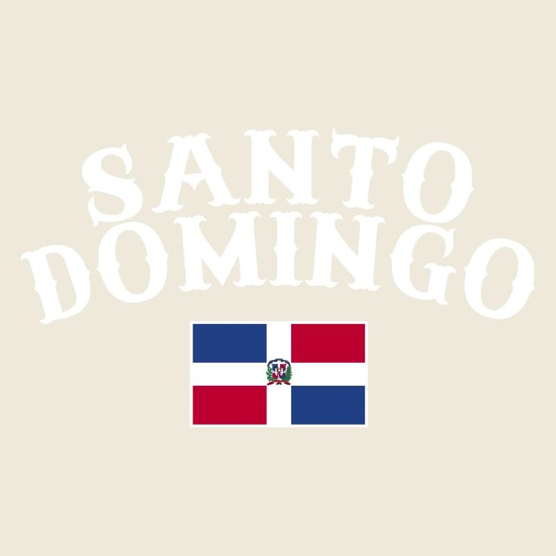 Santo Domingo Dom Rep Flag Dominican