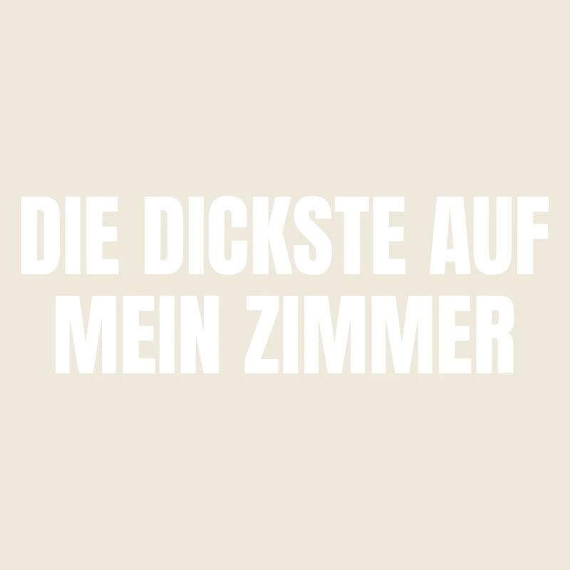 Die Dickste auf mein Zimmer Malle Partyshirt