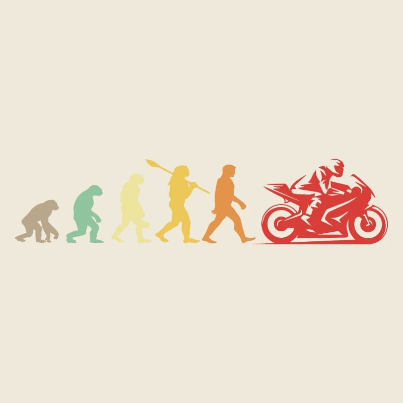 Darwin Evolution für Motorradfahrer 🏍️