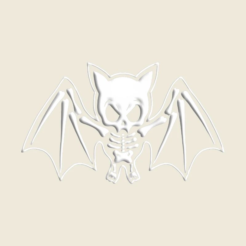 FLEDERMAUS - SKELETT - HALLOWEEN - TIER