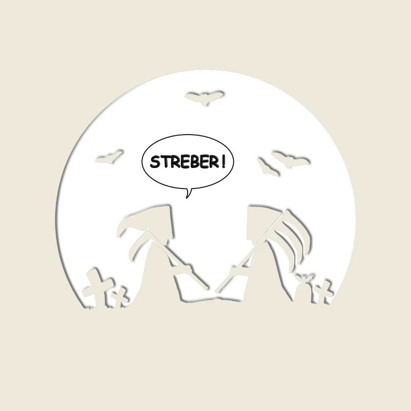 STREBER - SENSENMANN - REAPER - MOND - HALLOWEEN