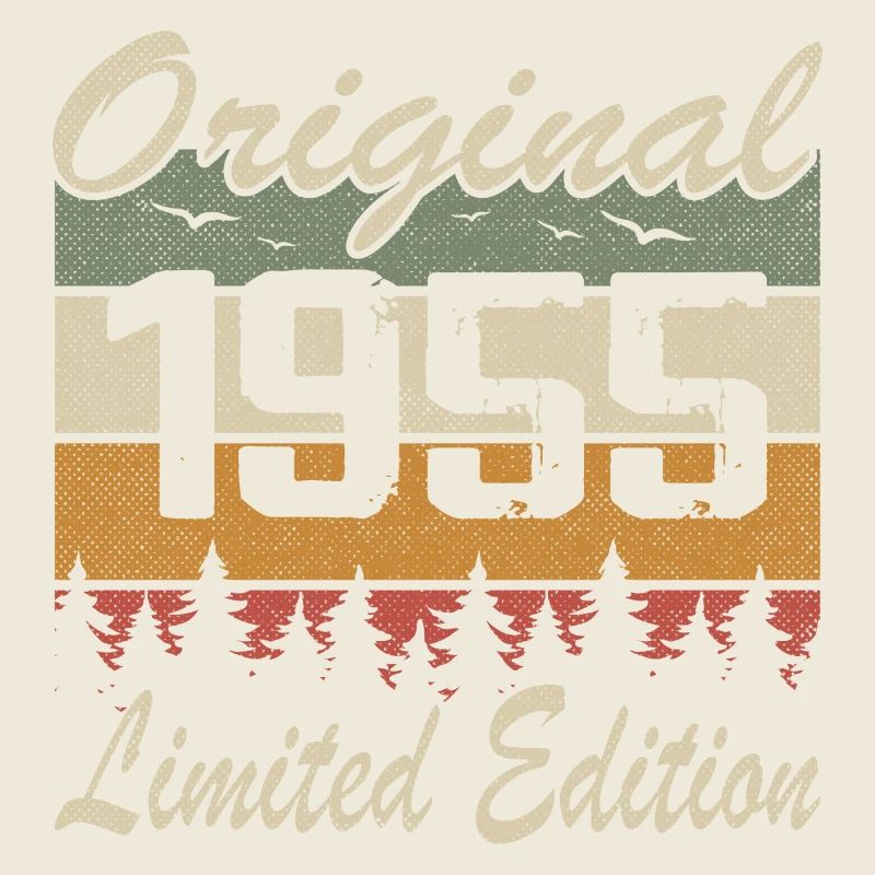 Vintage-Geburtstag originelle Geschenkidee 1955
