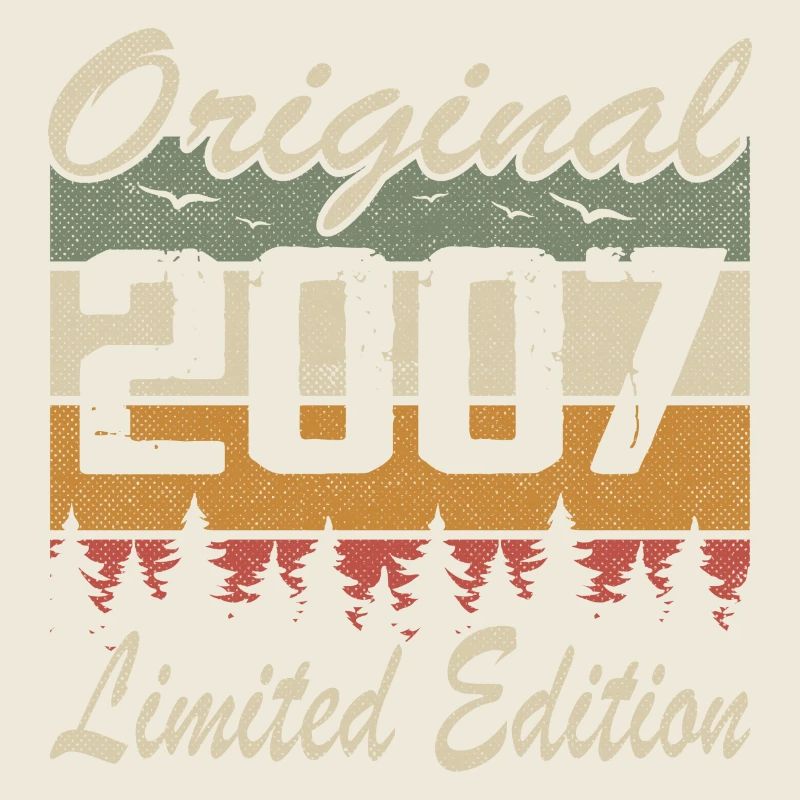 Vintage Geburtstag Original Geschenkidee 2007