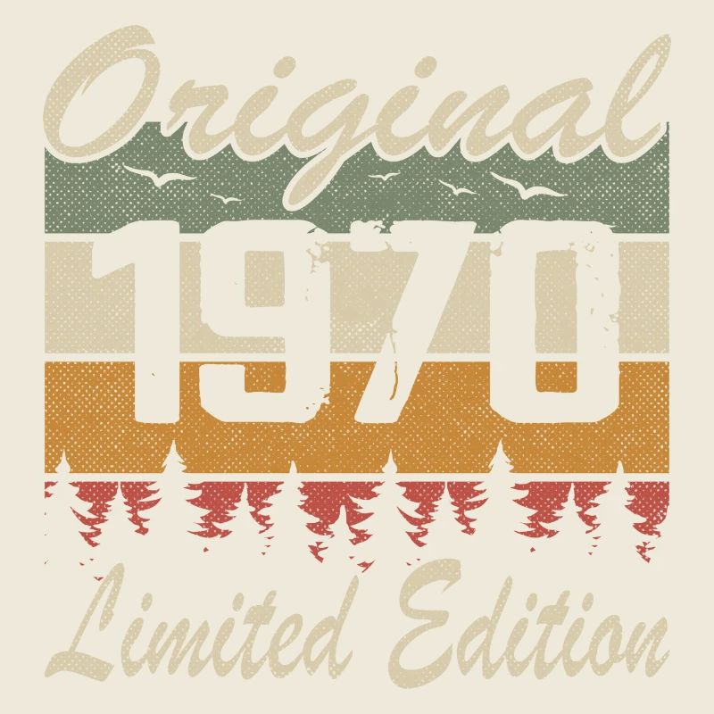Vintage Anniversaire Idée Cadeau Original 1970