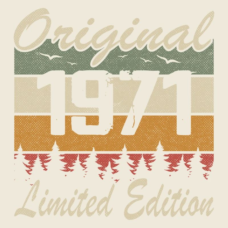 Vintage Anniversaire Idée Cadeau Original 1971