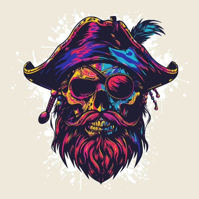 Crâne de pirate