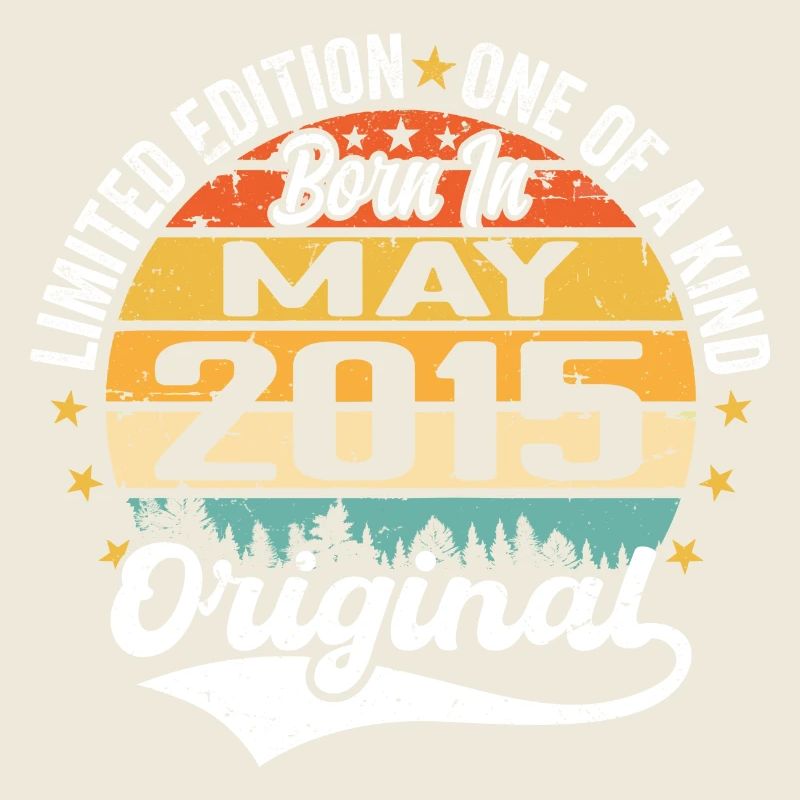 May 2015 Birthday Gift Born In May 2015