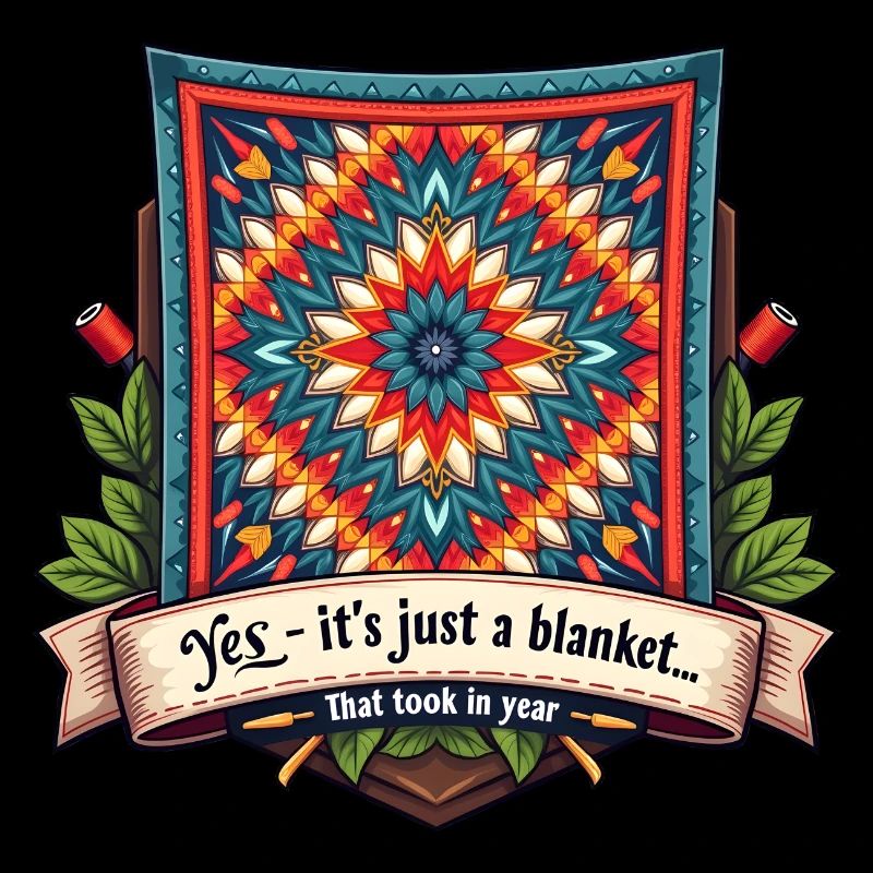 Quilting Sewing - Self-Sewn Blanket