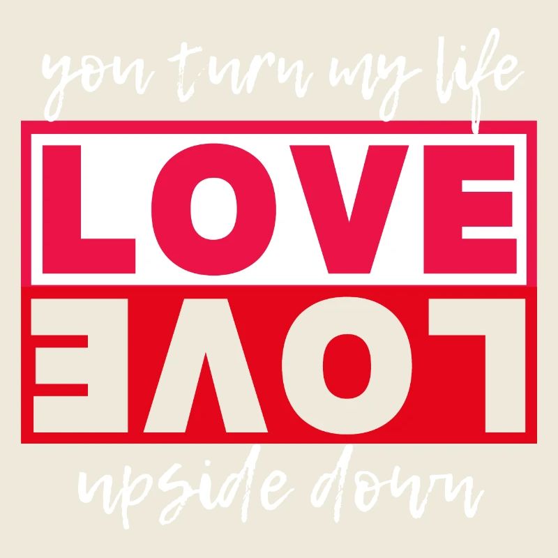 Typographie amour-amour, Saint-Valentin